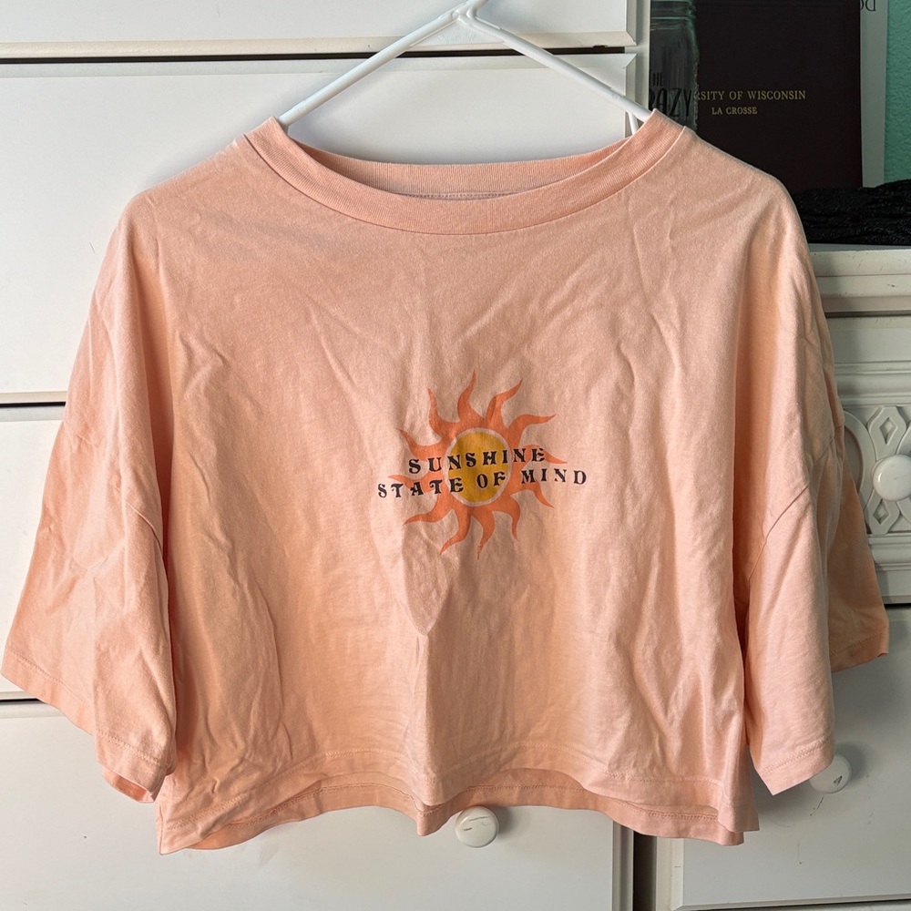 Cotton On Peach Graphic Tee